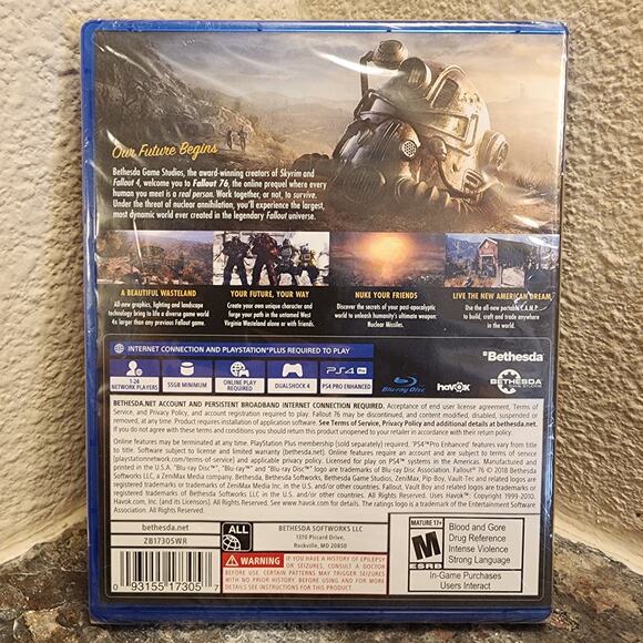 Game - Fallout 76 (NEW) - PS4 - Picture 2 of 4